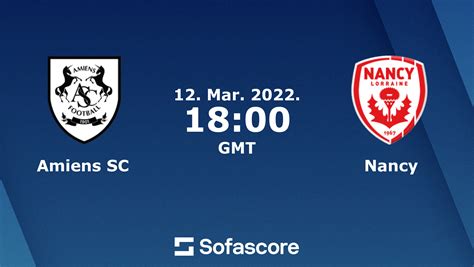 amiens nancy|Amiens SC vs Nancy live score, H2H and lineups 